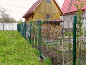 3D заборы 15 метров фото в Лопатино
